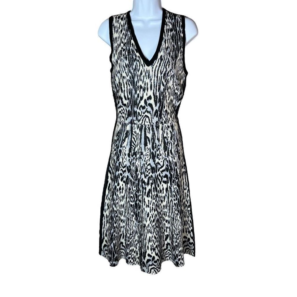 Rachel Roy Leopard Sweater Dress Size XS
